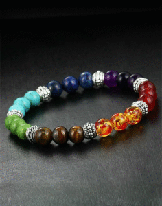 Seven Chakra Energy Stone Bracelets